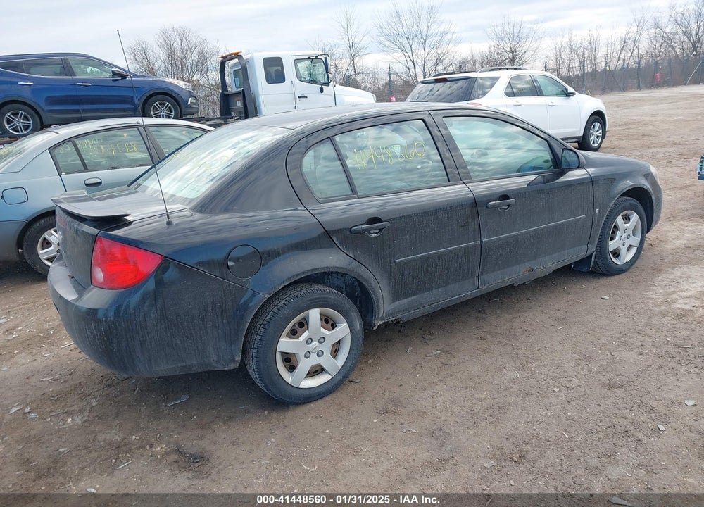 2008 CHEVROLET COBALT LT VIN: 1G1AL58FX87191536