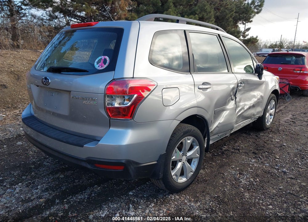 2015 SUBARU FORESTER VIN: JF2SJABC5FH514313