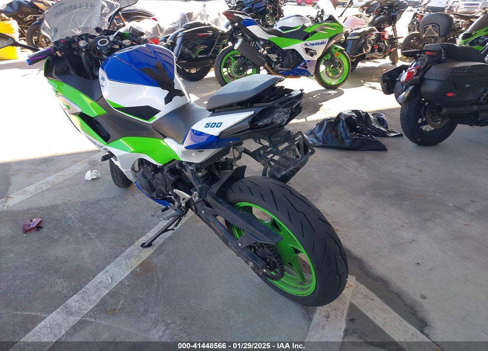 2024 KAWASAKI EX500 A/B VIN: ML5EXGJ18RDA24650