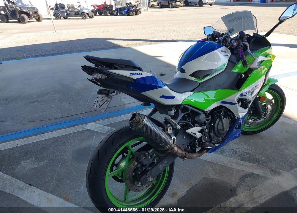 2024 KAWASAKI EX500 A/B VIN: ML5EXGJ18RDA24650