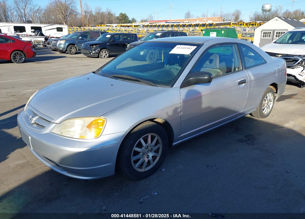 2002 HONDA CIVIC HX VIN: 1HGEM21762L059266