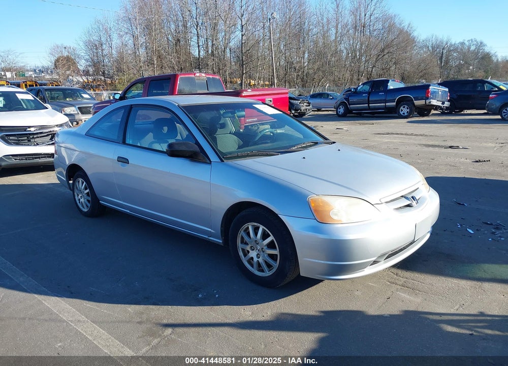 2002 HONDA CIVIC HX VIN: 1HGEM21762L059266