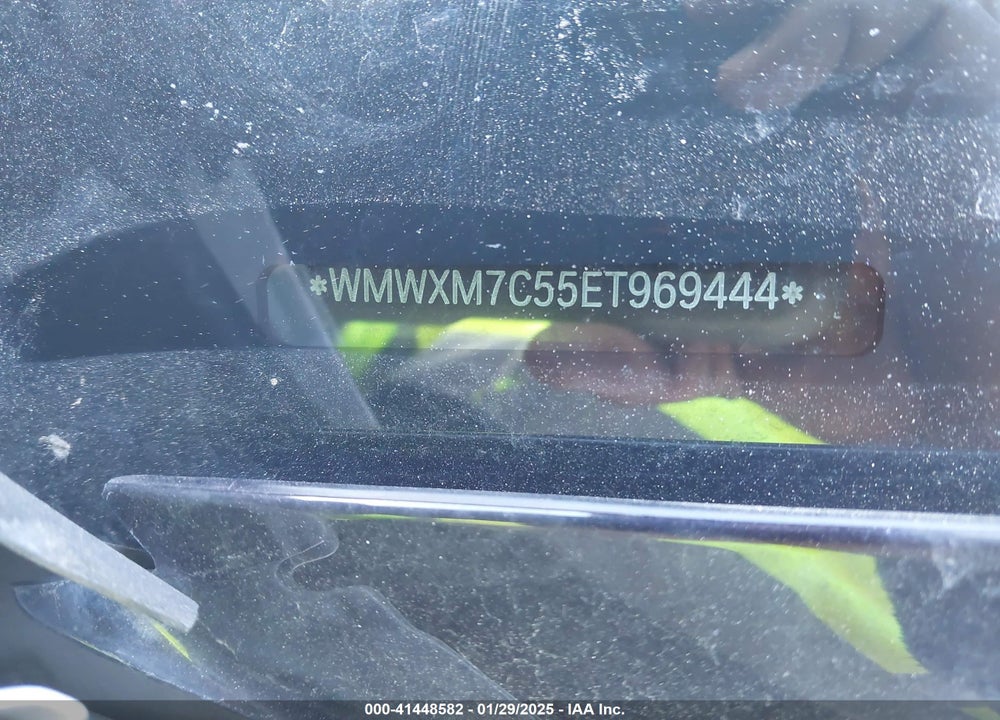 2014 MINI COOPER VIN: WMWXM7C55ET969444
