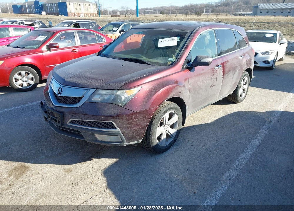 2012 ACURA MDX VIN: 2HNYD2H23CH543670