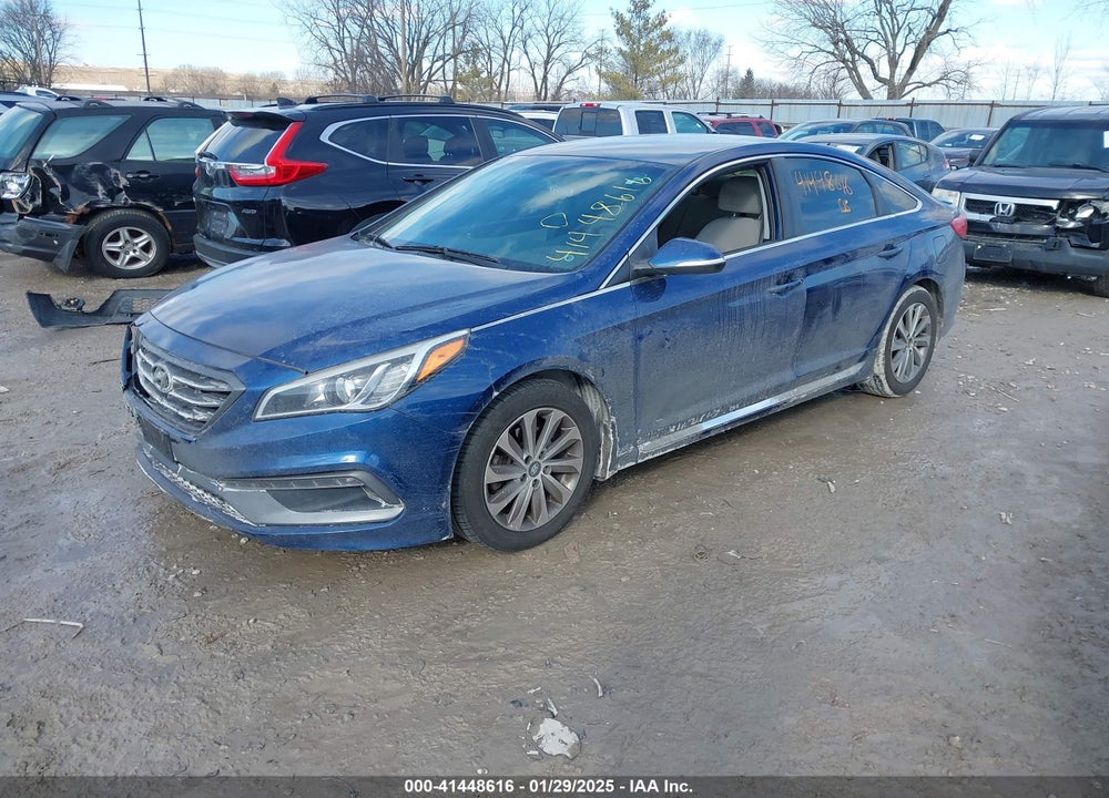 2016 HYUNDAI SONATA VIN: 5NPE34AF1GH392071