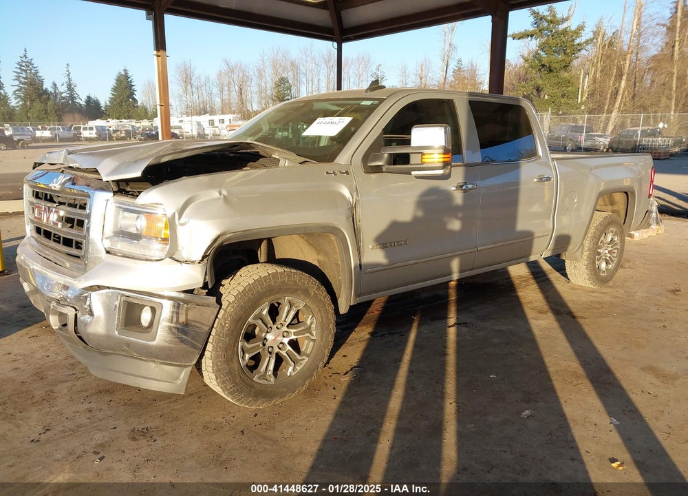 2015 GMC SIERRA 1500 SLT VIN: 3GTU2VEC3FG291576