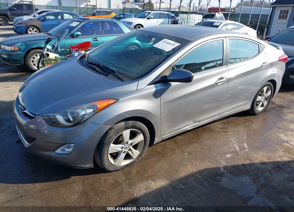 2013 HYUNDAI ELANTRA VIN: KMHDH4AE6DU926957