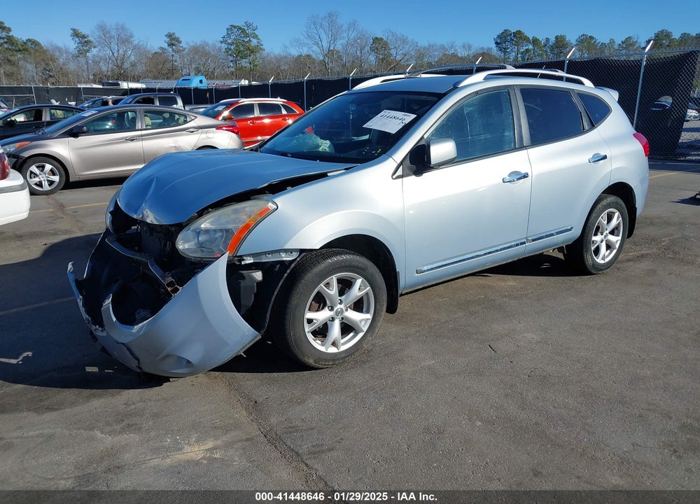 2011 NISSAN ROGUE SV VIN: JN8AS5MV2BW290862