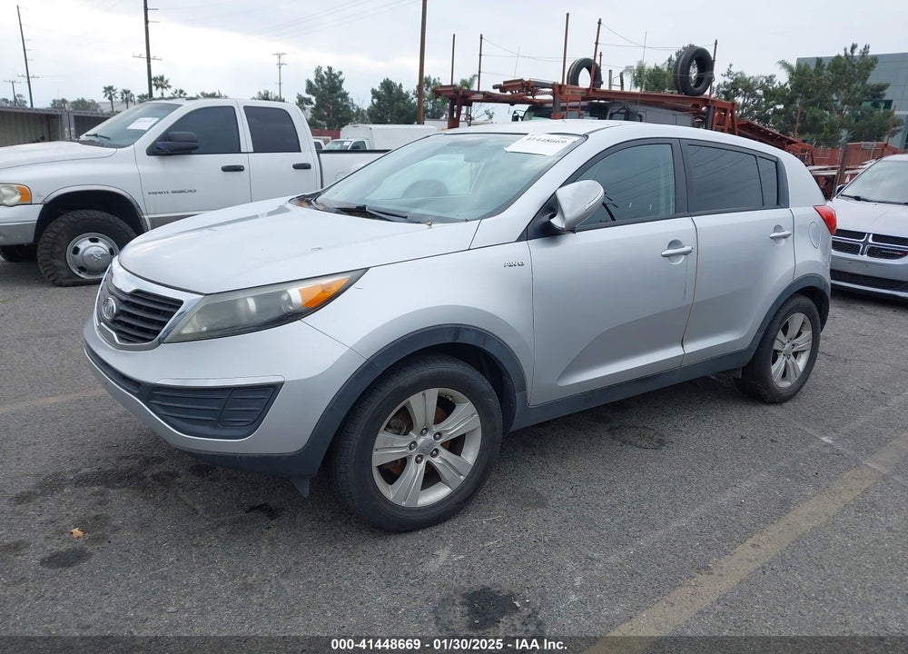 2012 KIA SPORTAGE LX VIN: KNDPBCA27C7231144