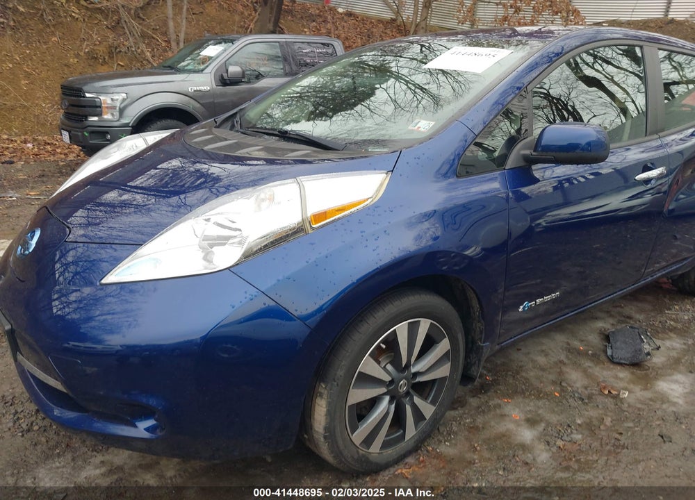 2017 NISSAN LEAF SV VIN: 1N4BZ0CP9HC308002