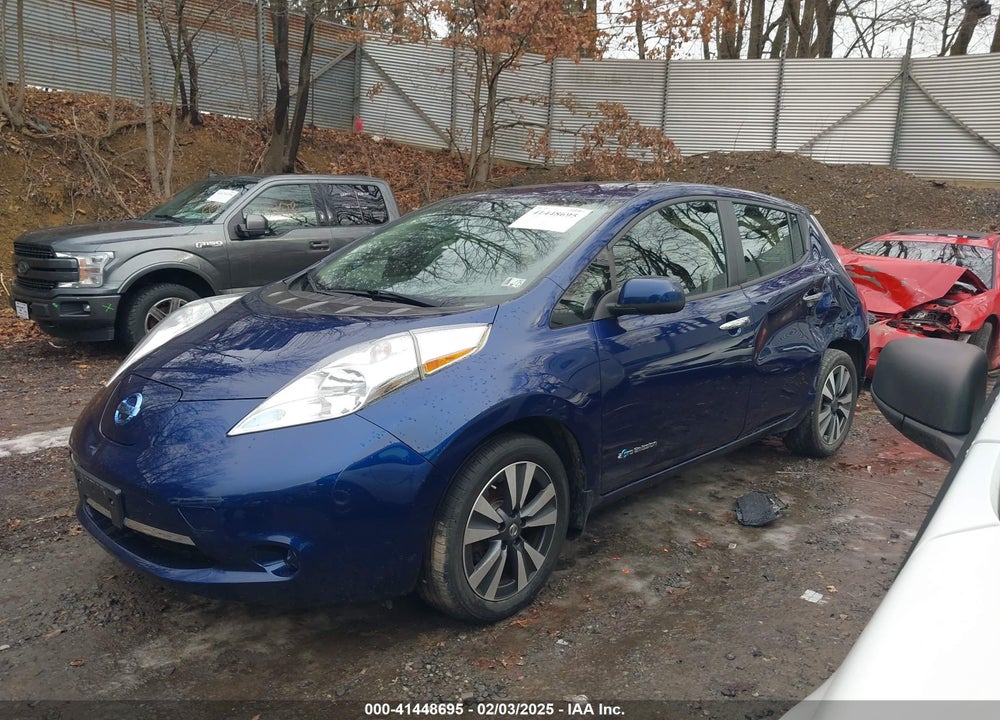 2017 NISSAN LEAF SV VIN: 1N4BZ0CP9HC308002
