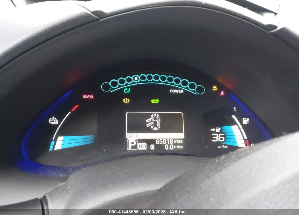 2017 NISSAN LEAF SV VIN: 1N4BZ0CP9HC308002