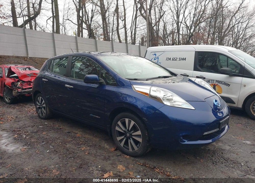2017 NISSAN LEAF SV VIN: 1N4BZ0CP9HC308002