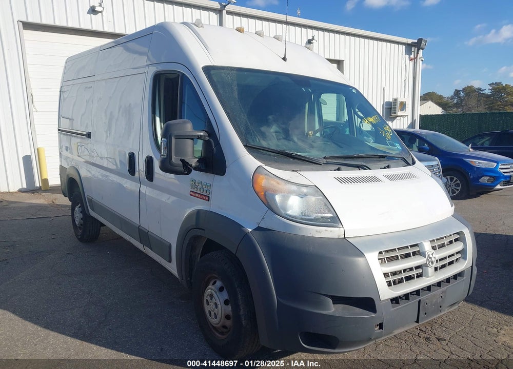 2017 RAM PROMASTER 1500 HIGH ROOF 136 WB VIN: 3C6TRVBG2HE549347