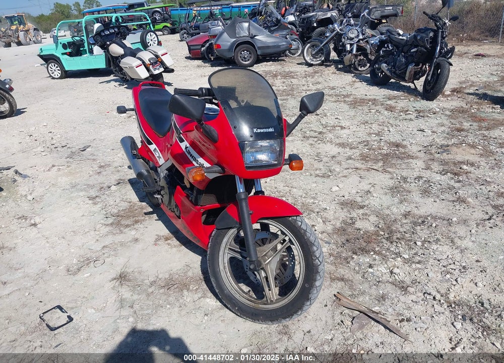 1987 KAWASAKI EX500 VIN: JKAEXVA14HA006924