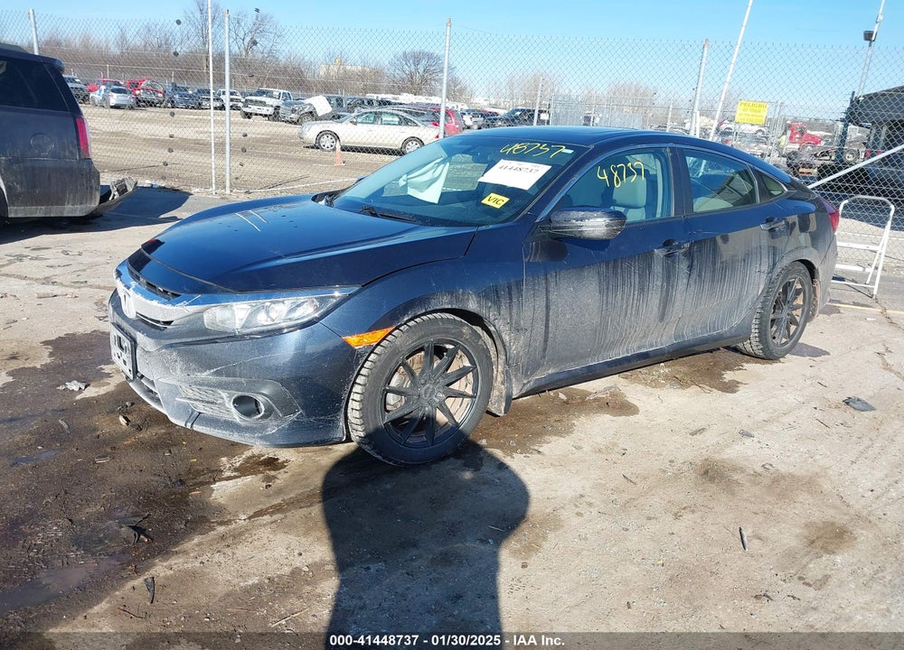 2016 HONDA CIVIC VIN: 19XFC1F39GE045349