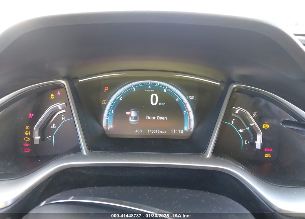 2016 HONDA CIVIC VIN: 19XFC1F39GE045349
