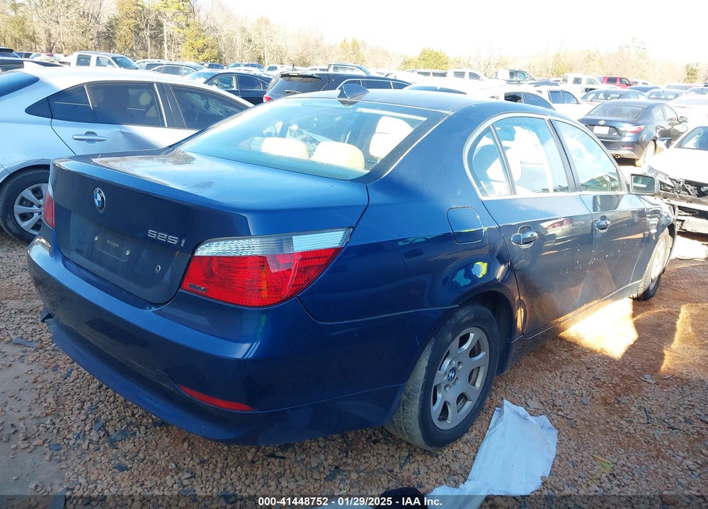 2004 BMW 525I VIN: WBANA53574B850660