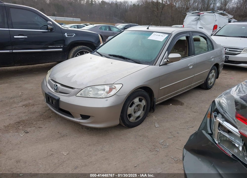 2005 HONDA CIVIC HYBRID VIN: JHMES96665S015886