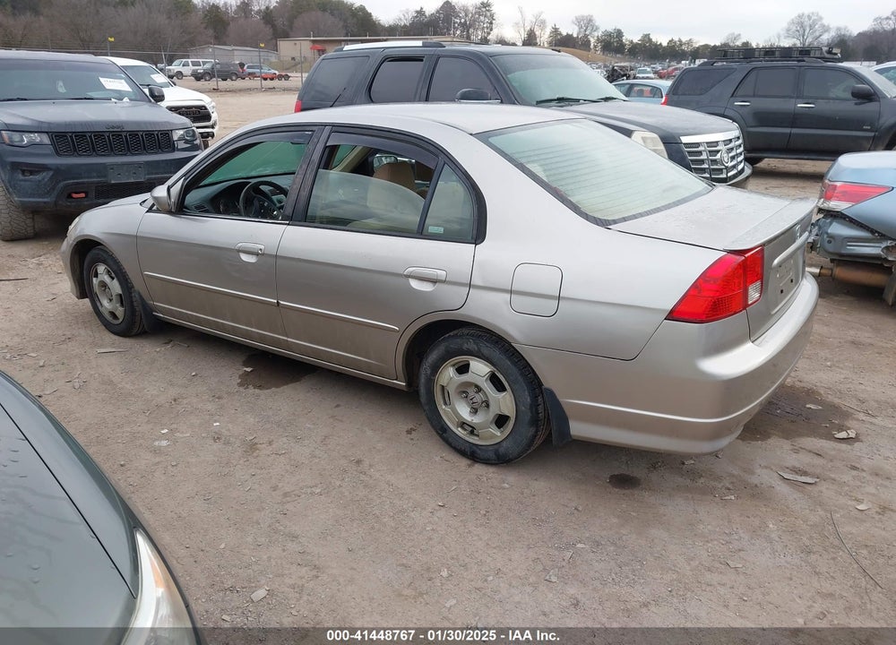 2005 HONDA CIVIC HYBRID VIN: JHMES96665S015886