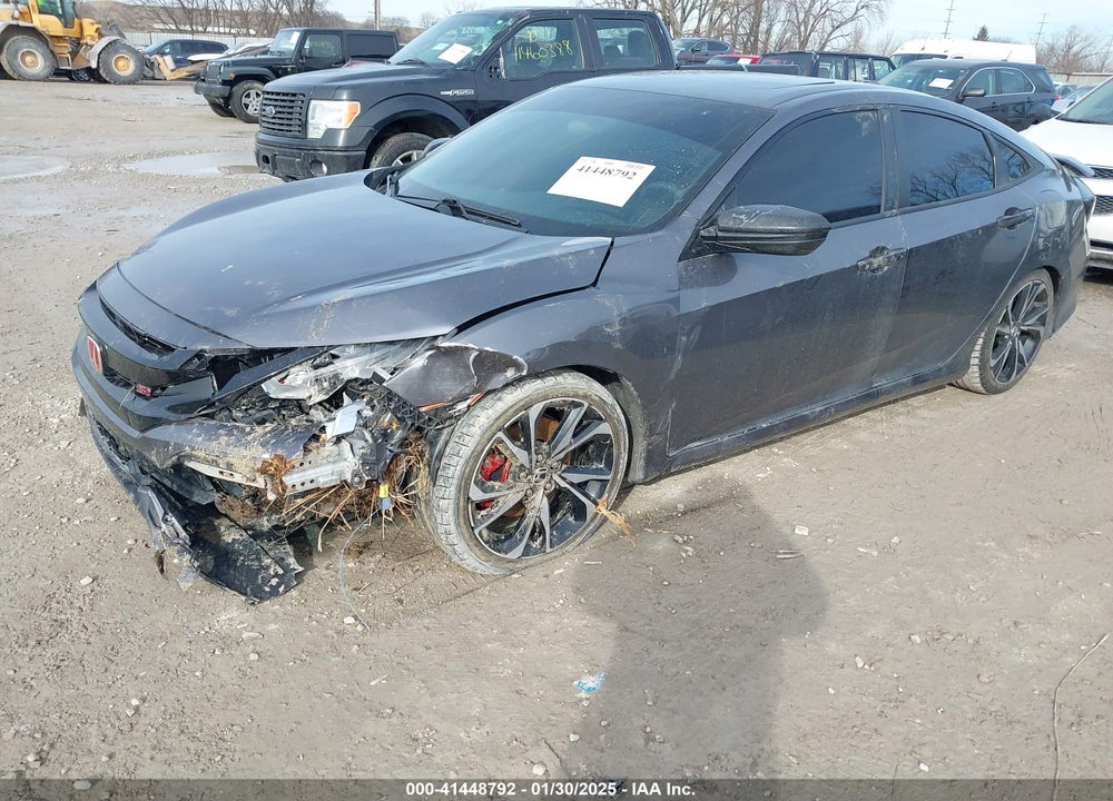 2018 HONDA CIVIC VIN: 2HGFC1E59JH710153