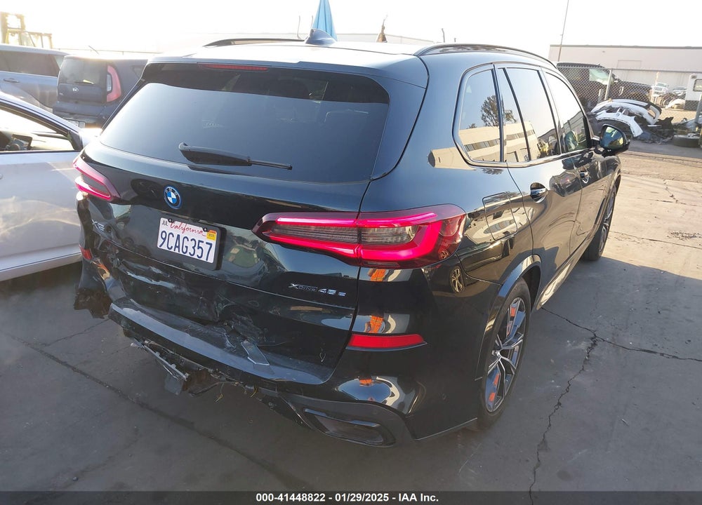 2022 BMW X5 PHEV XDRIVE45E VIN: 5UXTA6C09N9M81408