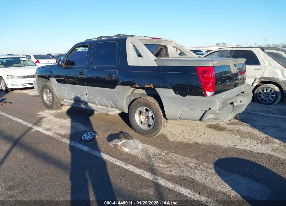 2002 CHEVROLET AVALANCHE 1500 VIN: 3GNEC13T32G268216