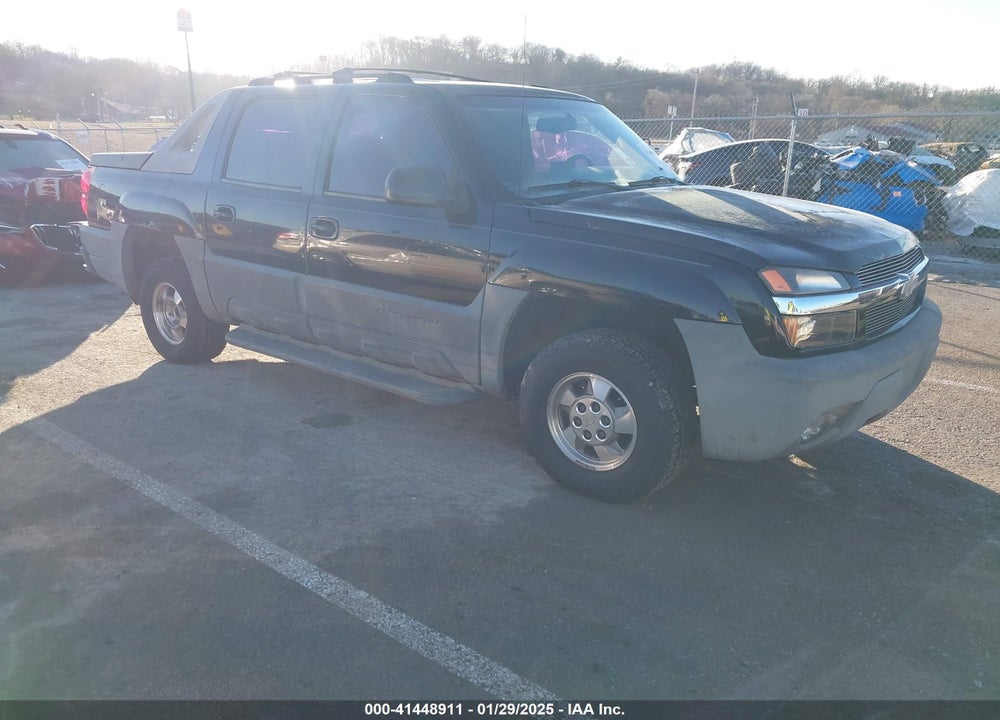 2002 CHEVROLET AVALANCHE 1500 VIN: 3GNEC13T32G268216