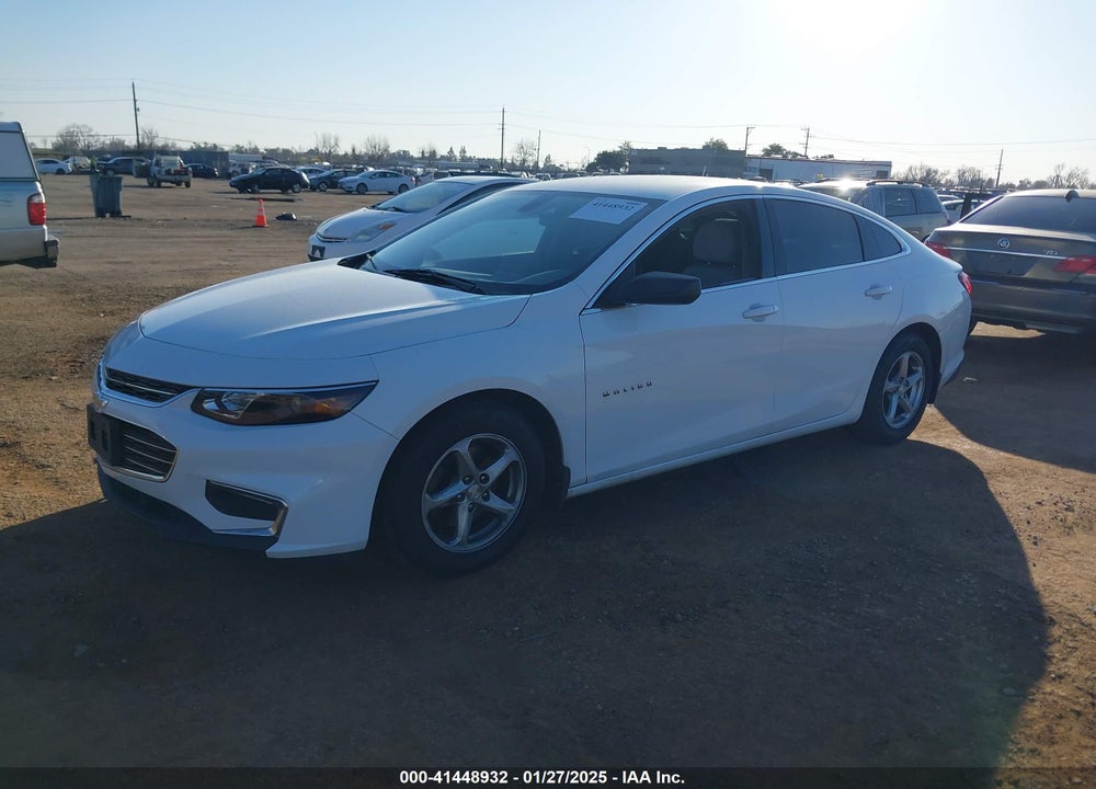 2016 CHEVROLET MALIBU VIN: 1G1ZB5ST8GF212439