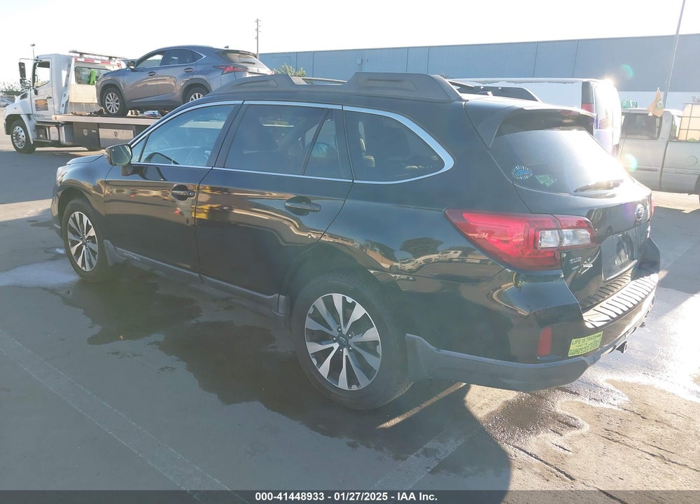 2015 SUBARU OUTBACK 3.6R LIMITED VIN: 4S4BSENCXF3336101