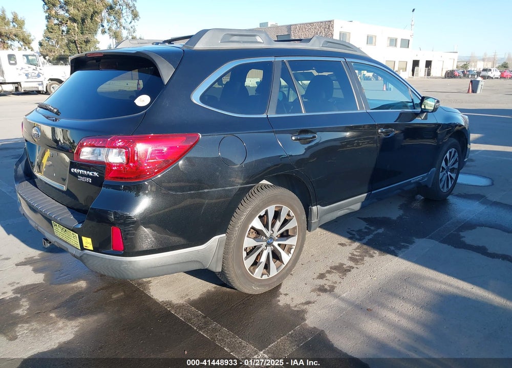 2015 SUBARU OUTBACK 3.6R LIMITED VIN: 4S4BSENCXF3336101