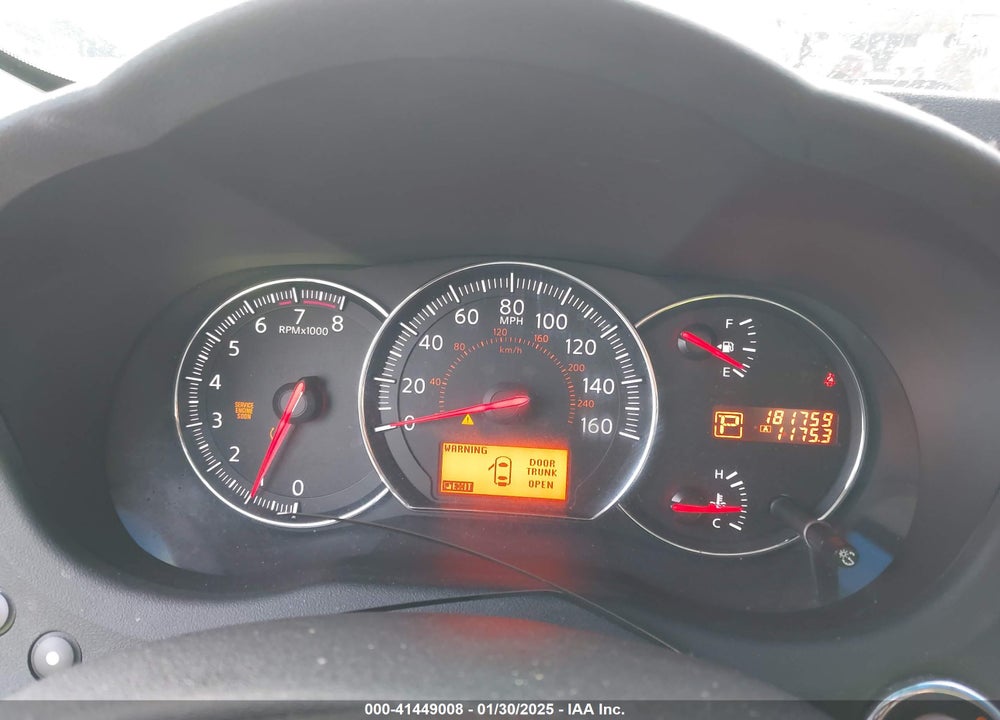 2009 NISSAN MAXIMA VIN: 1N4AA51E49C858758