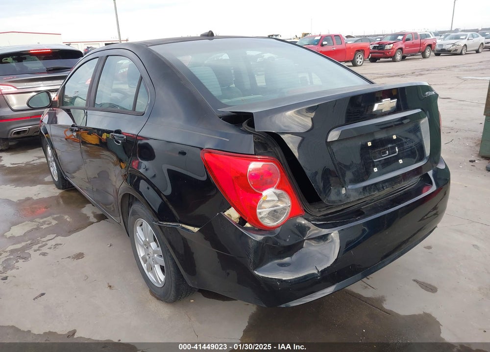 2012 CHEVROLET SONIC VIN: 1G1JA5SHXC4115275