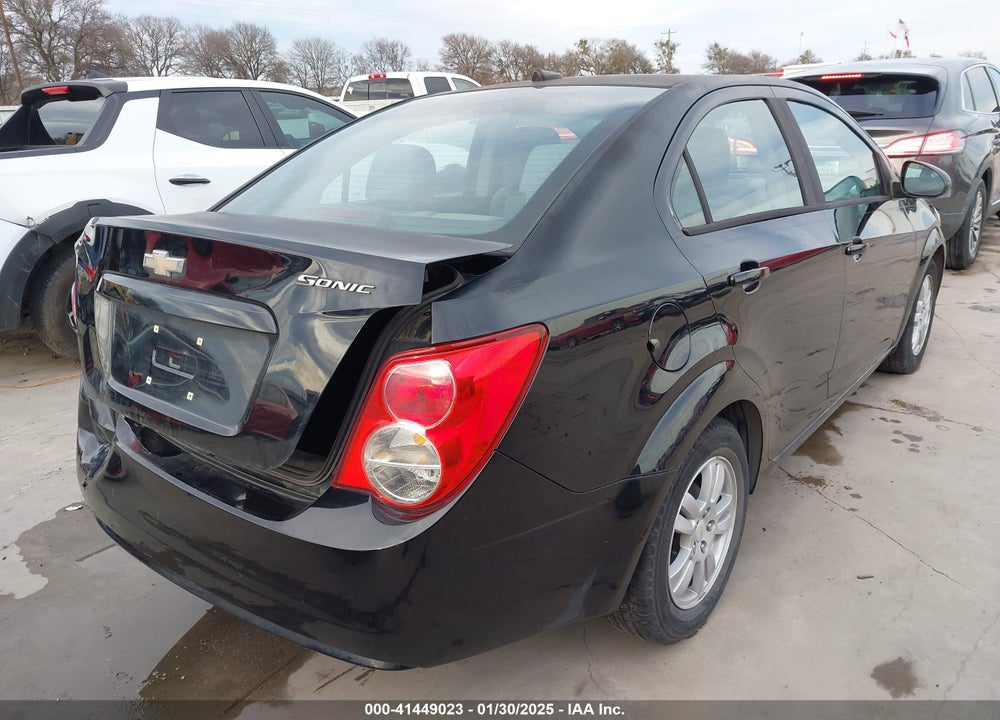 2012 CHEVROLET SONIC VIN: 1G1JA5SHXC4115275