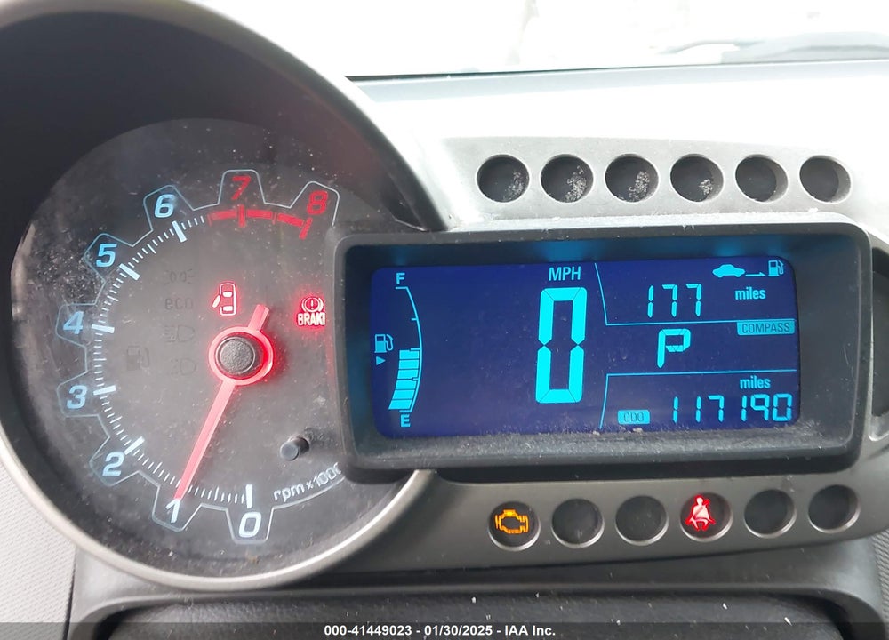 2012 CHEVROLET SONIC VIN: 1G1JA5SHXC4115275
