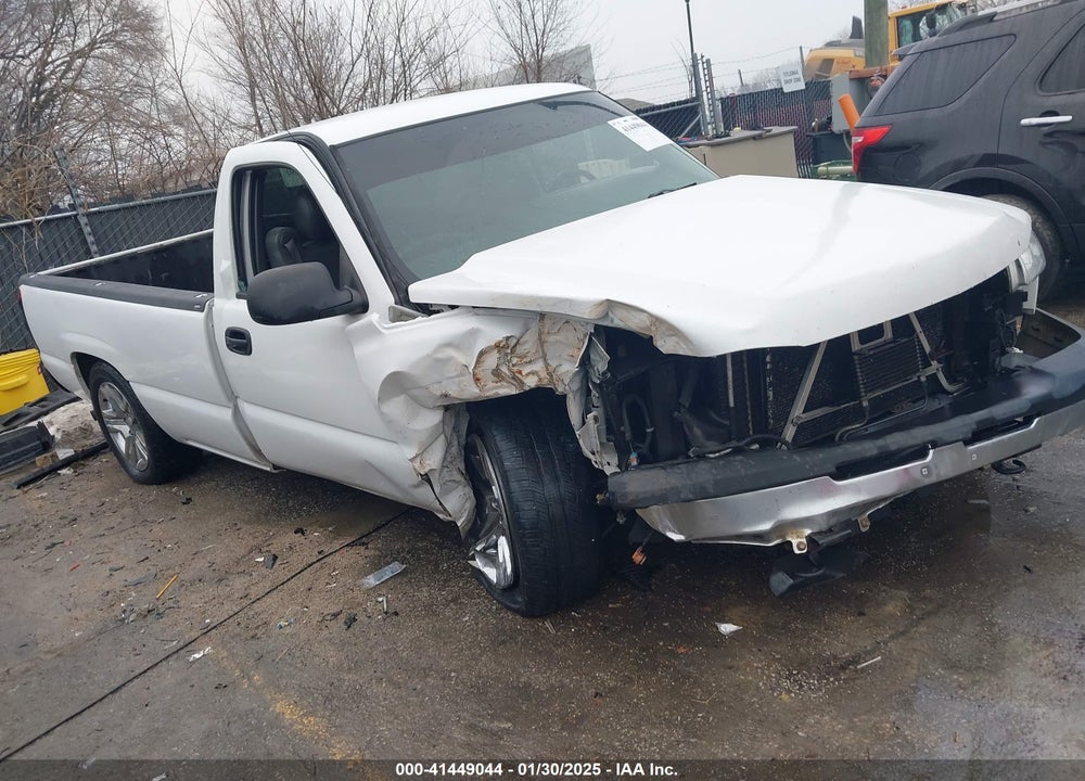 2006 CHEVROLET SILVERADO 1500 WORK TRUCK VIN: 1GCEC14Z46Z294874