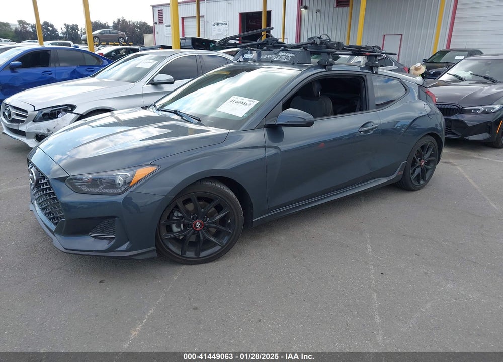 2019 HYUNDAI VELOSTER VIN: KMHTH6AB9KU016097