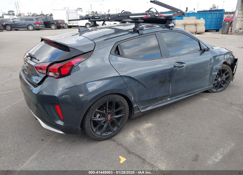 2019 HYUNDAI VELOSTER VIN: KMHTH6AB9KU016097