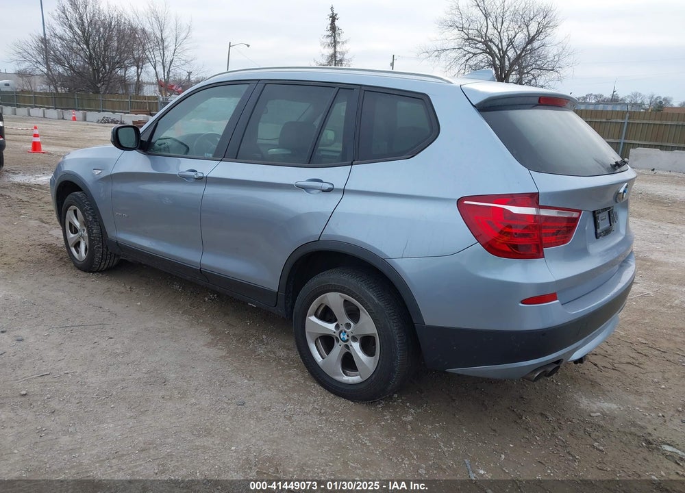 2011 BMW X3 XDRIVE28I VIN: 5UXWX5C56BL701362
