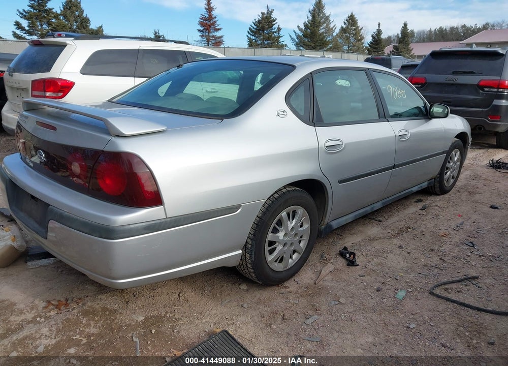 2004 CHEVROLET IMPALA VIN: 2G1WF55E349142583