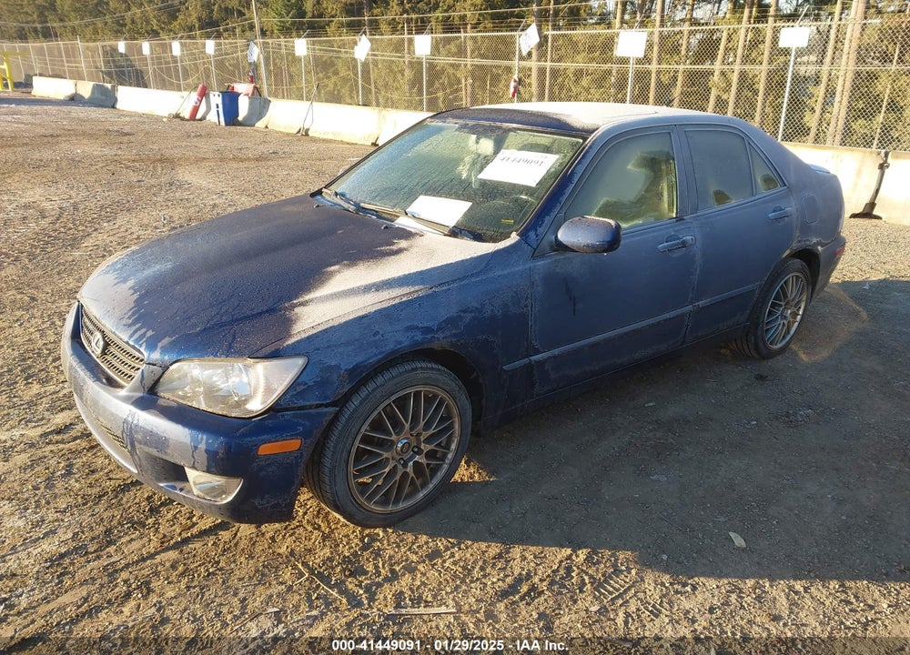 2004 LEXUS IS 300 BASE W/5-SPEED MANUAL VIN: JTHBD192140087175