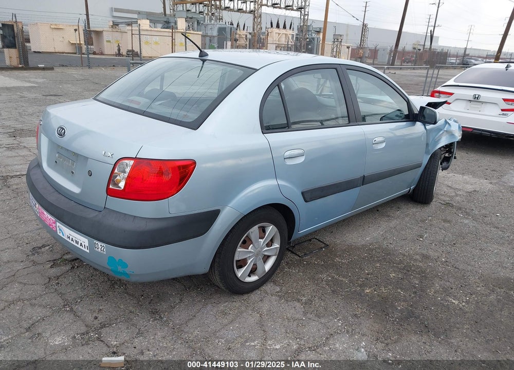 2006 KIA RIO VIN: KNADE123X66066395