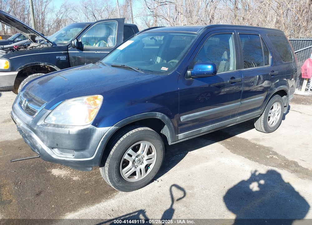 2002 HONDA CR-V EX VIN: JHLRD78862C053241