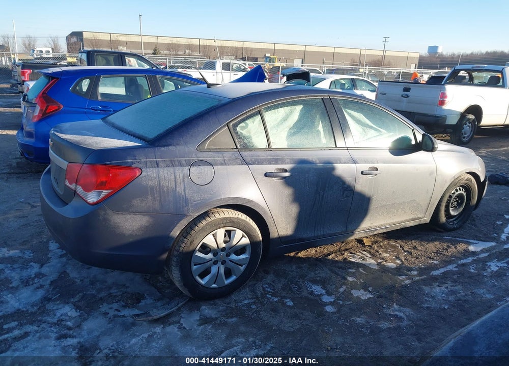 2013 CHEVROLET CRUZE VIN: 1G1PA5SH0D7275272