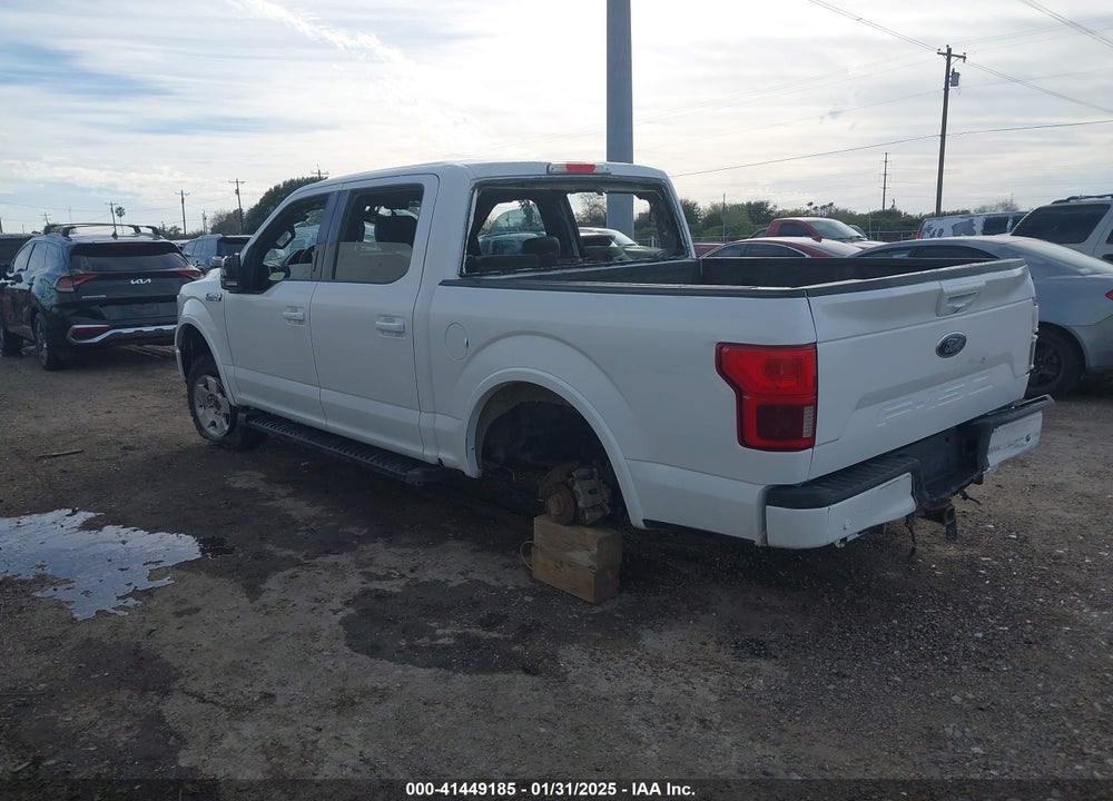 2019 FORD F-150 LARIAT VIN: 1FTEW1E53KKE13293