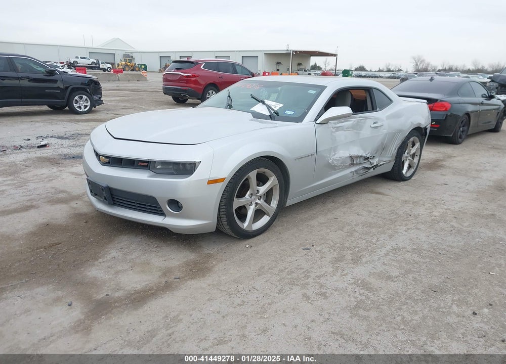 2014 CHEVROLET CAMARO 2LT VIN: 2G1FC1E36E9284394