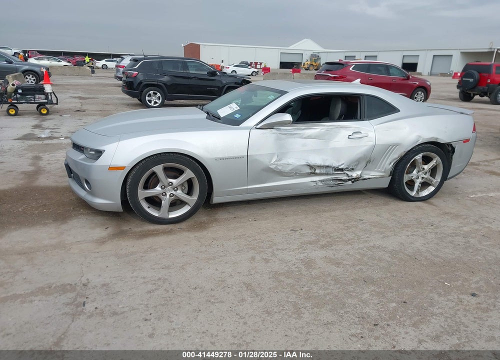2014 CHEVROLET CAMARO 2LT VIN: 2G1FC1E36E9284394