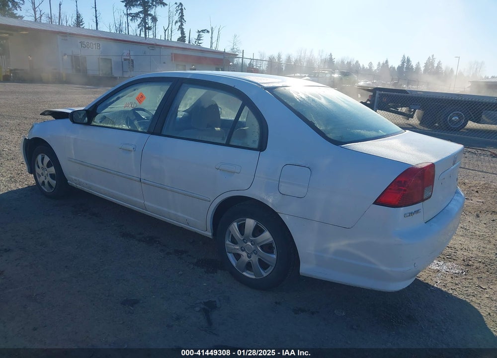 2004 HONDA CIVIC LX VIN: 2HGES16574H553711
