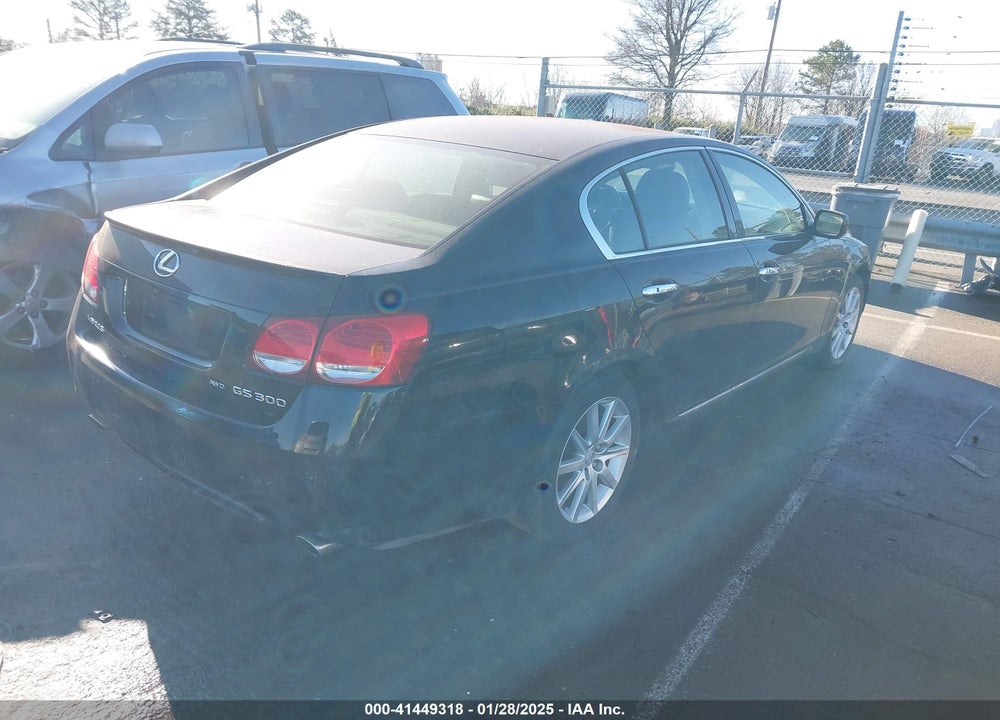 2006 LEXUS GS 300 VIN: JTHCH96S260016968