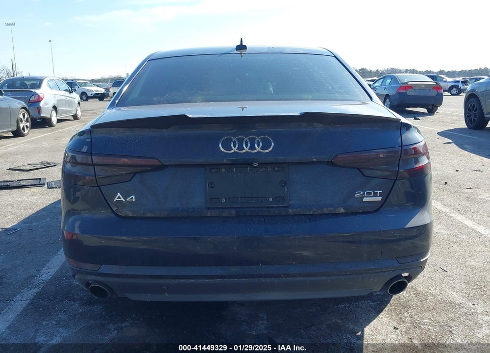 2017 AUDI A4 VIN: WAUGMAF40HN071455